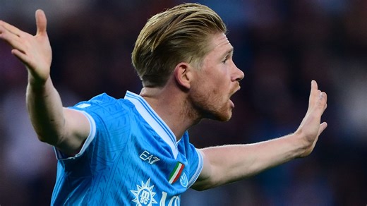 Kevin De Bruyne undergoes surgery on hamstring with Napoli star ruled out for rest of the year | Goal.com South Africa