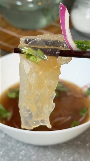 Rice Paper “Noodles” Pho Bowl Easy 10-Minute Pho Hack Using Rice Paper Sheets