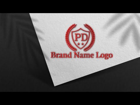 How To Make PD Logo Design Pixellab || Brand Logo Design || Nirmalagraphicdesign