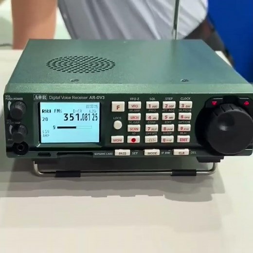 The New AOR AR-DV3 #radio #ham #digitalscanner #scanner #policescanner #dmr #hamradio #receiver