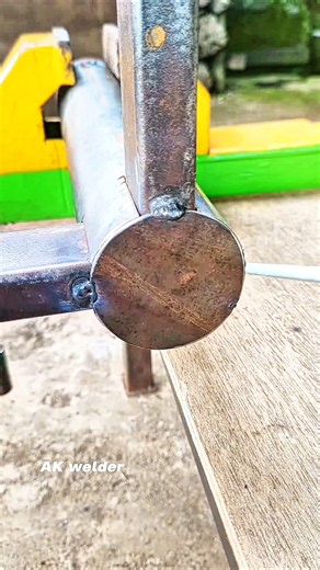 Ideas for connecting hollo corners to pipes #welding #welder #shorts