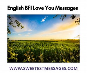 60  English Bf I Love You Messages - Sweetest Messages