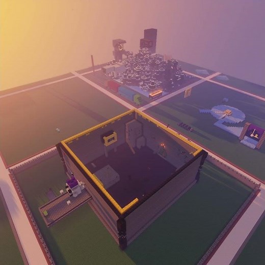 Minecraft Timelapse - Luigi's Mansion