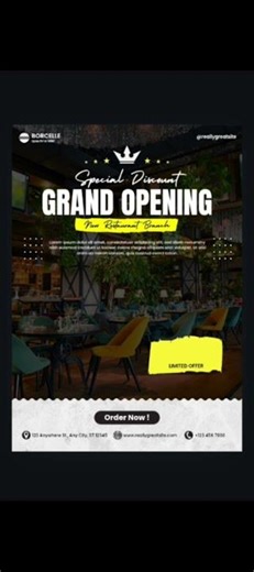 New design poster example 👍 Canva tutorial video example