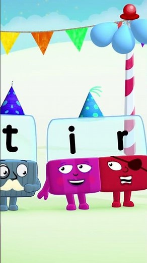 Let's Spell 'BIRTHDAY' 🎂 | Learn to Spell | ‪@officialalphablocks‬ #shorts