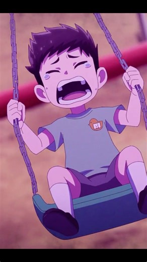 Dangerous swing😱#anime