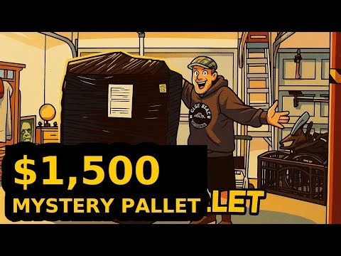 “$1,500 MYSTERY PALLET UNBOXING – Did I Just Get Scammed?!”