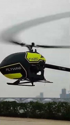 FW200 Direct drive 3D RC Helicopter, with H1 V2 GPS flight controller, TOF n Optical Flow Sensors