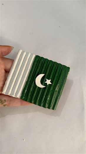 Pakistan 🇵🇰 flag painting #pakistan#pakistanzindabaad