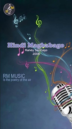 Hindi Magbabago - Randy Santiago #music https://www.youtube.com/watch?v=vcuPtF_AA0c