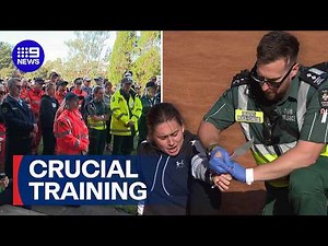 INSIDE LOOK: Crucial disaster training for emergency services | 9 News Australia