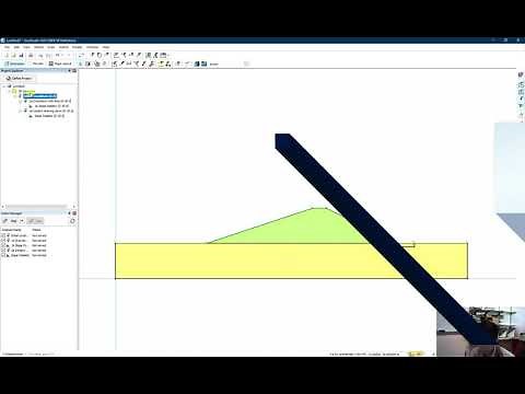 GeoStudio 2020 Rapid draw down analysis