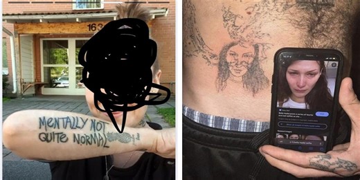 23 Horrific And Very Permanent Tattoo Fails