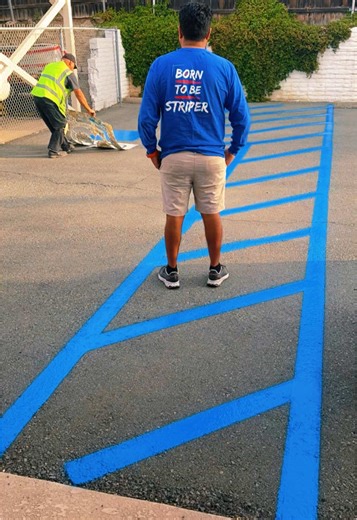 Handicap Parking Regulations in San Diego | ADA Compliance Guide Here's how to stripe a lot that meets ADA requirements and local codes to keep your Lot in San Diego in Compliance. #PerfectStriping #linemarkingbussines #sandiego #ADA #Lot #requirements