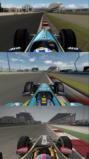 F1 2005 vs F1 2006 vs F1 2010 | Turkey | Renault | #Shorts