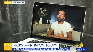 25K views · 276 reactions | We caught up EXCLUSIVELY with the one and only Ricky Martin to talk new music, family, and life in lockdown.  #9Today | TODAY | Facebook