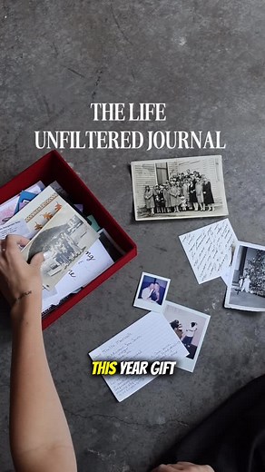 One day you’ll want to hear their voice again, or see the handwriting on a note they left you years ago. That’s why this exists. The Life Unfiltered Journal, future you will be so glad you started this. | My Peeps