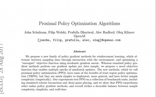PyTorch论文复现 | Proximal Policy Optimization (PPO)