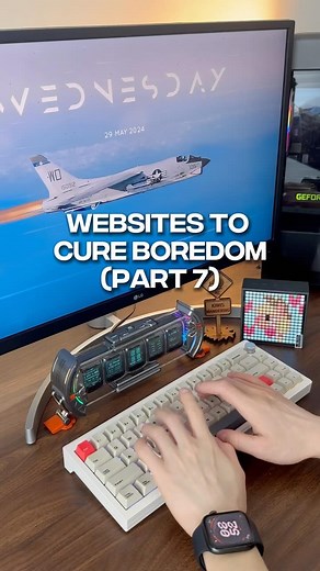 Tony Chen on Instagram: "Websites to cure boredom (part 7) #typing #computer #gaming"
