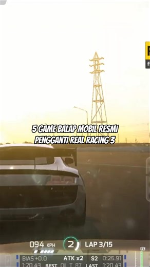 5 Game Balapan Resmi Pengganti Real Racing 3 di Android (Mirip Real Racing 3) #RealRacing3 #Shorts
