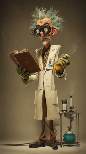 Mad Scientist Experiment Gone Wrong 😂 | Funny Lab Cartoon Animation #trend