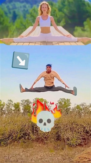 Khatarnak stunt 💥 #viral #song #trending #yoga #stunt #trending #shorts #youtubeshorts #ytshorts #om