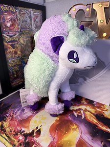 Galarian Ponyta Pokemon Plush Soft Toy Teddy - 25cm | eBay