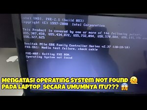 Mengatasi Operating System Not Found Pada Laptop || How To Fix Operating System Not Found