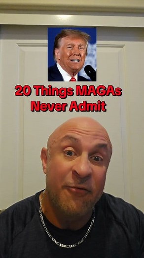110K views · 7.1K reactions | 20 things MAGAs don't have the stones to admit | Bill Jubran | Facebook