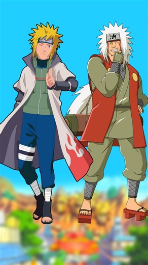Minato vs jiraiya | who is strong? #naruto #minato #jiraiya #narutoshippuden #youtubeshorts #shorts