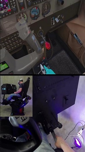 YAW3 Motion Simulator - How to start a Cessna #msfs2024 #yaw3 #vrgaming #xplane