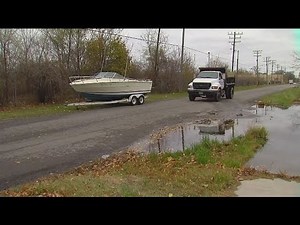 Tracking down owner of dumped boat