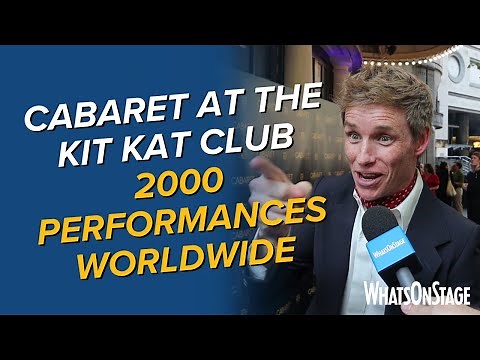 Eddie Redmayne and more attend 2000th gala performance of Cabaret at the Kit Kat Club