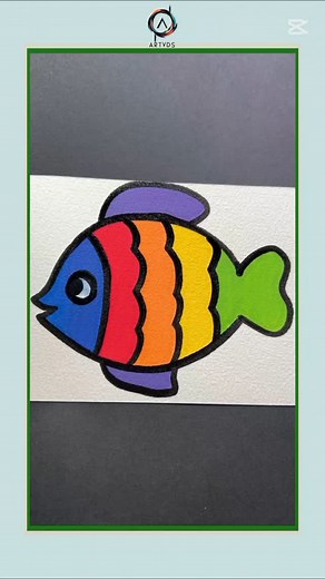 🐟 #poisson #asmr #funny | ArtVids