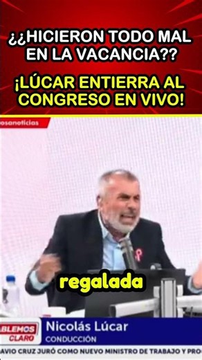 🚨¡LÚCAR LO DICE TODO! Cometieron errores en todos los procedimientos para sacar a Castillo #noticias