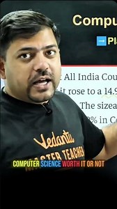 COMPUTER SCIENCE STILL WORTH IT OR NOT 🚫#jeeadvanced #btech #computerscience