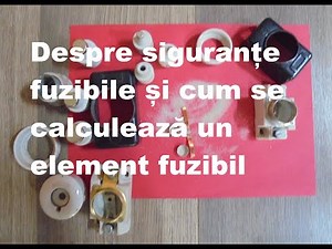 About fuses and how to calculate a fuse element