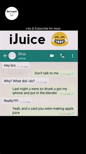 Apple juice 🤣 #memes #comedymemes #funny #funnymemes #chat #funnyshorts