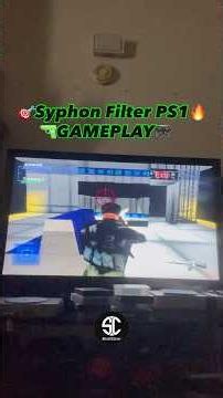 PS1 Original Syphon Filter Gameplay #playstation #gameplay #videogames The nostalgia is REAL!!