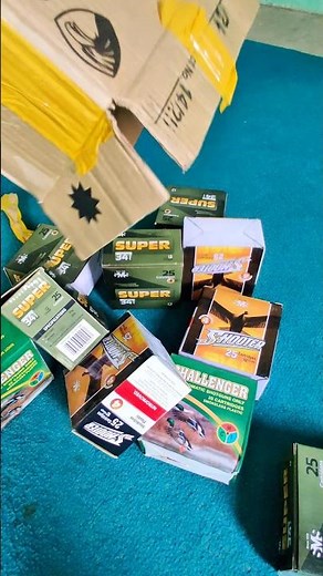 12 BORE SHOTGUN CARTRIDGES #ammo #gunreviews #shootingrange #shotgunsound