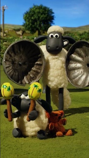 🎵🐑 Shaun’s Musical Moments! #ShaunTheSheep #Aardman #cartoon