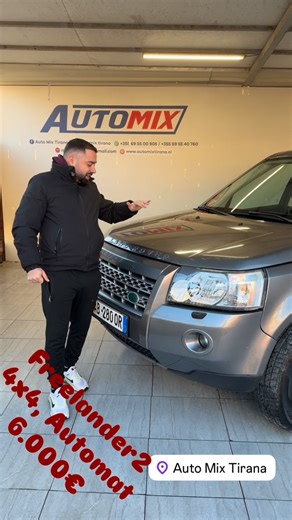 🚘 Auto-Mix-Tirana 🚘 on Instagram: "📌 Land Rover Freelander 2 • Viti 2009 • Motorr 2.2 nafte • Kambio Automatike • 4x4 • Klima • Komanda ne timon • Pilot automat • Radio cd+aux • Navigator • Xhama te zinje origjinale • Pasqyra me palosje • Larje feneresh • Goma te reja • Dy çelesa . 📌 Çmimi 6.100 euro (dokumenta te paguara). 📌 Tel. 0695500905 📱 #automixtirana #albania #merrjepal #makine #tirana"