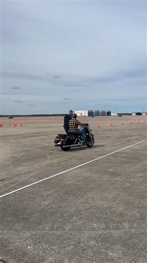 Week 1, day 1 of Basic Operator in Mass! Friction zone…. | TEEX Harley-Davidson Police Motor School