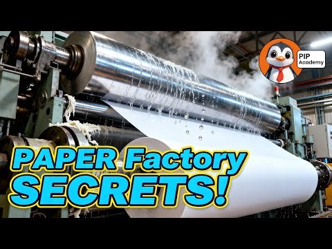 How Paper is Made | Paper Manufacturing Process Explained
