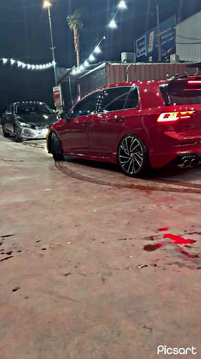 Customized Bagged Golf 8 GTI Stance Showcase