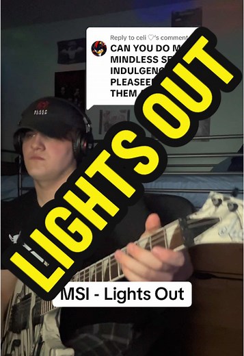Guitar Cover of MSI's 'Lights Out' Performance