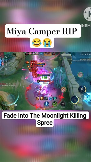 Miya Gameplay Part-19 😍 #mlbb #mobilelegends #shorts #miya