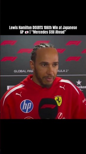 Ferrari's REALITY CHECK at Suzuka | Hamilton Speaks Out 🇯🇵 #F1 #Hamilton #FormmulaOne