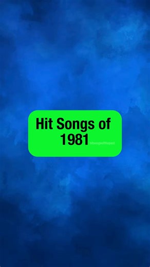 Let’s rewind the clock to 1981 — A year of big voices, massive hooks, and songs that still fill the room today. From heartfelt melodies to full-on anthems, these hits defined the early ‘80s. Which one takes you back? #1981Hits #80sThrowback #ClassicHits #RetroPlaylist #FacebookReels #MusicMemories | Jeremy Sherrill