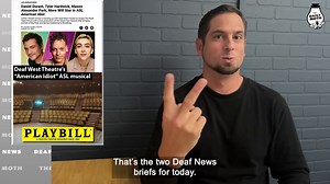 Deaf News Briefs: Marlee Matlin documentary; Deaf West Theatre’s “American Idiot” production Transcript: www.dailymoth.com/blog/deaf-news-briefs-marlee-matlin-documentary-deaf-west-theatres-american-idiot-production | The Daily Moth